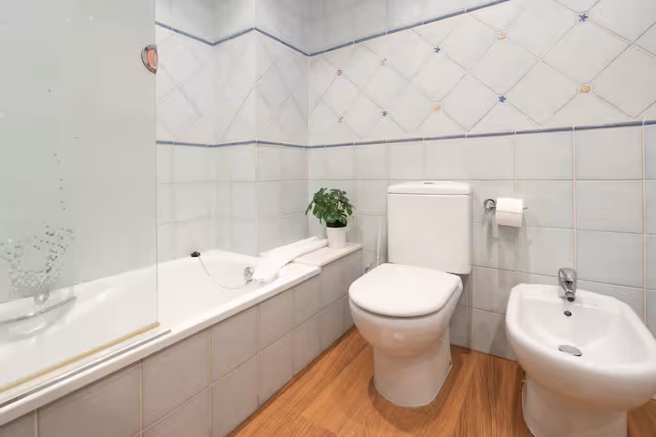Badkamer op de eerste verdieping